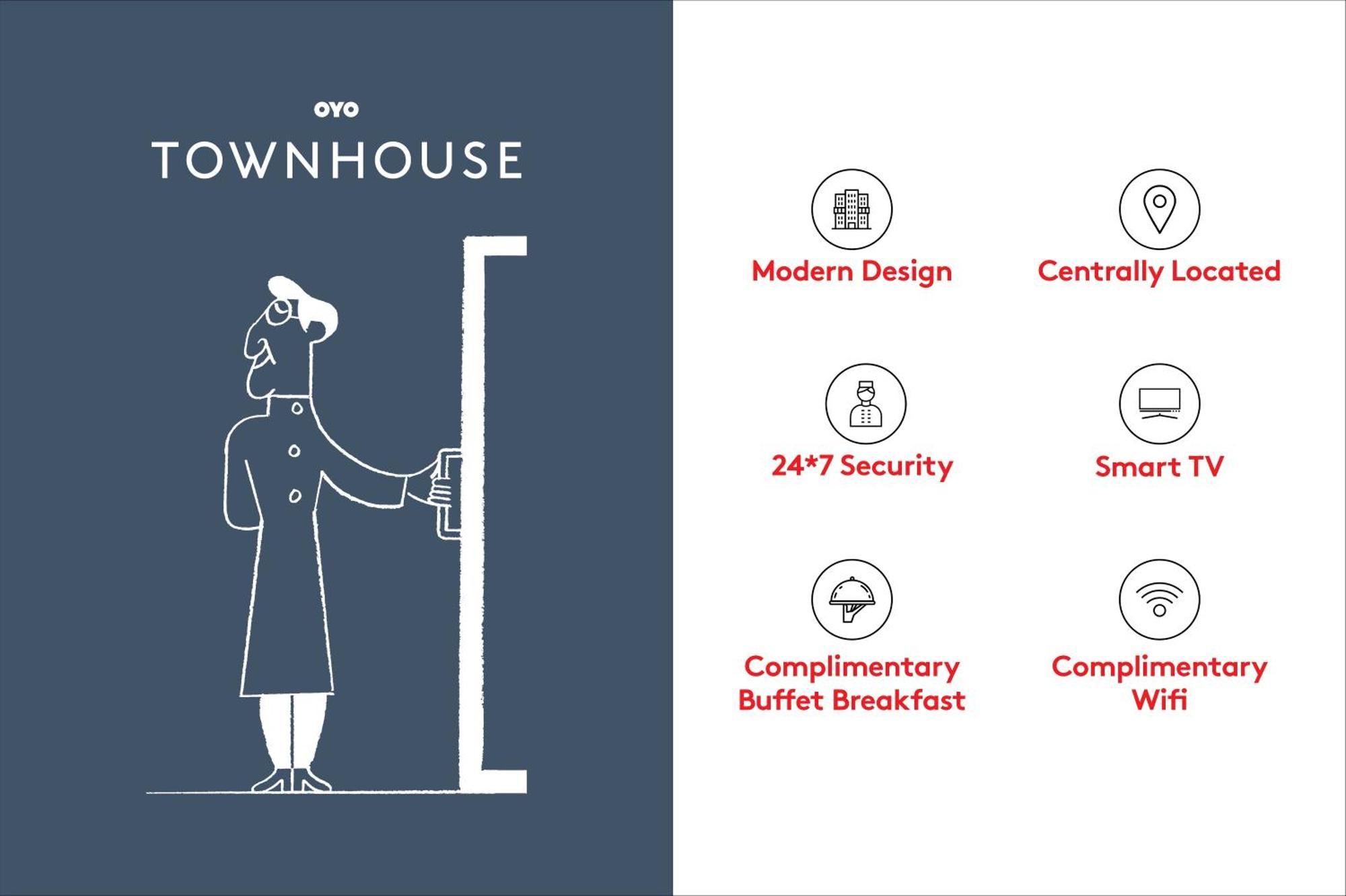 Super Townhouse Near Appu Ghar Hotell Gurgaon Exteriör bild